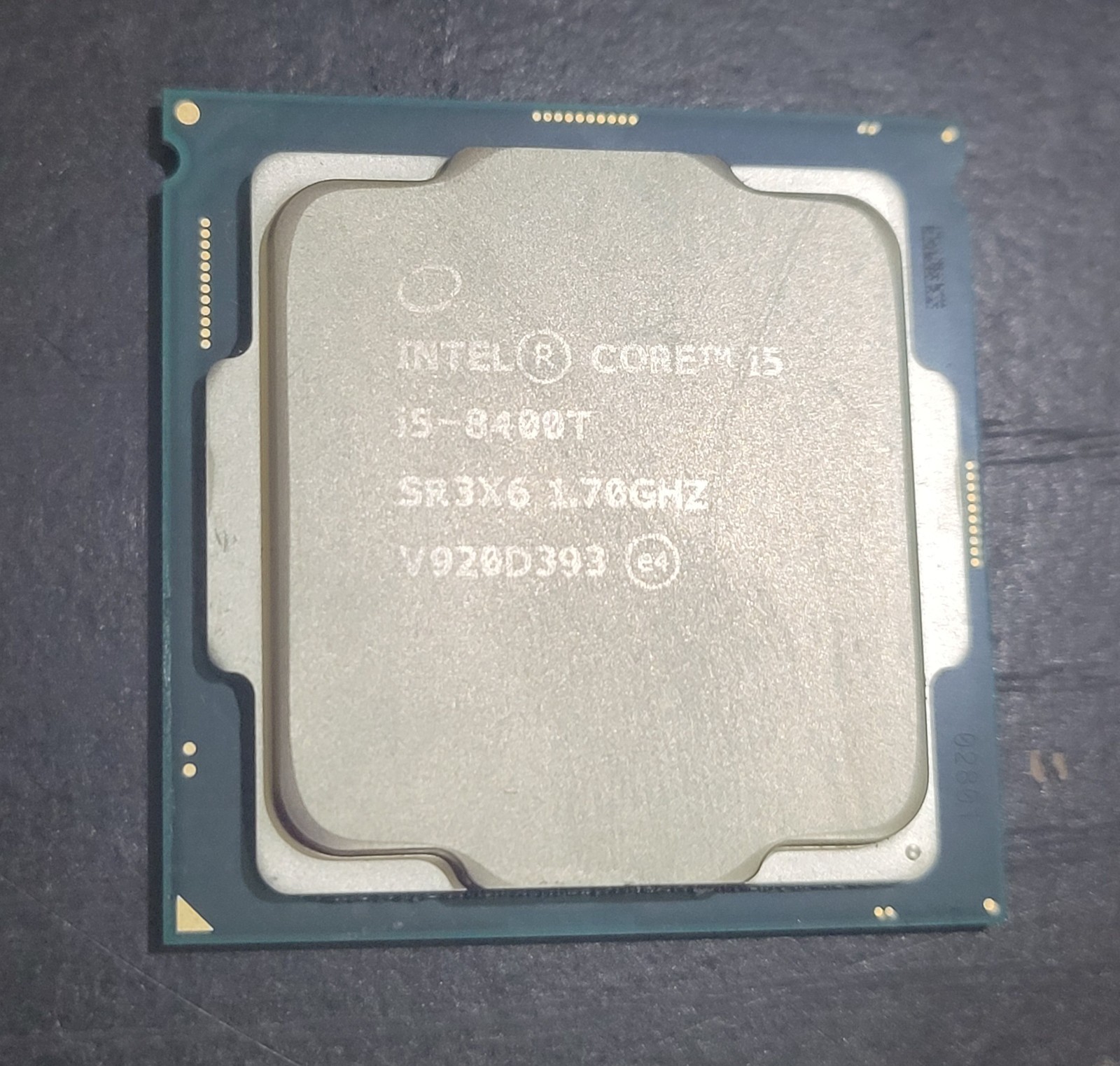 Intel Core i5-8400T Processor (1.70 GHz, 6 Cores/6 Threads, LGA 1151)