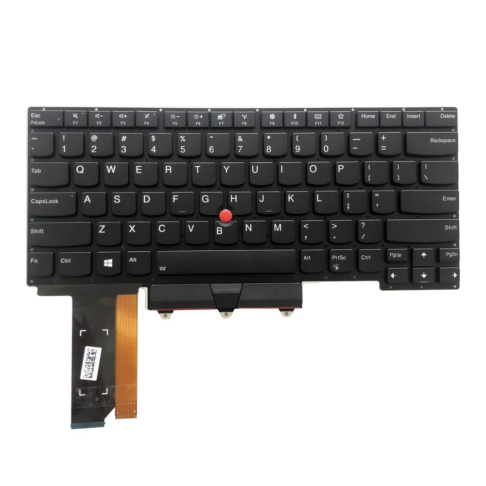 Lenovo ThinkPad E14 Gen Backlit Laptop Keyboard Replacement Keycap US Layout