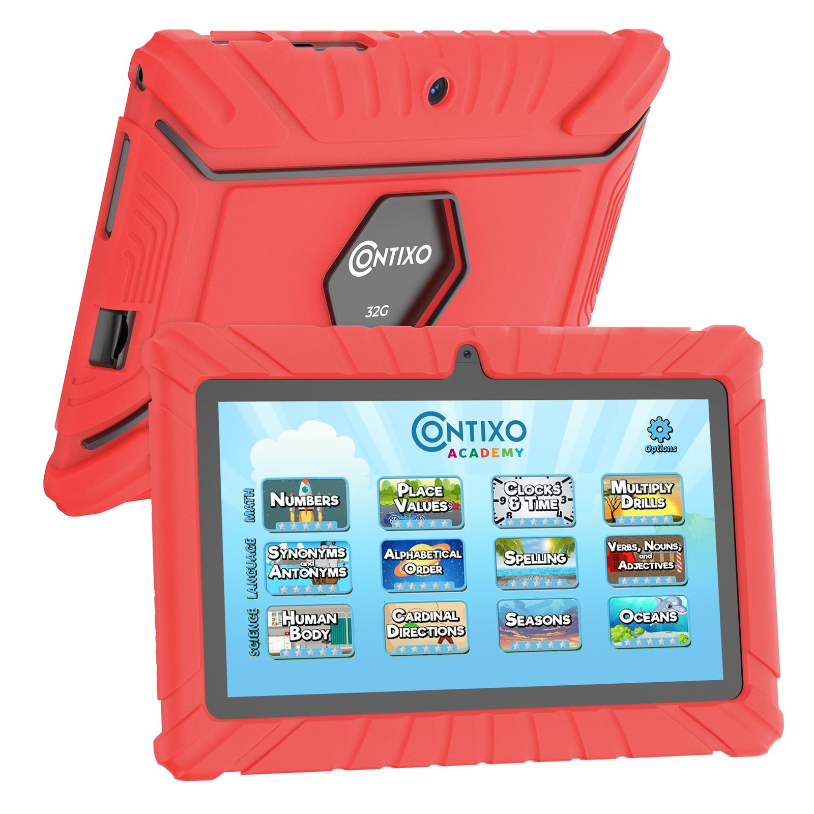 V8 7″ – 32GB Storage, Pre-Loaded Exclusive Ad-Free Content, Android, Parental…
