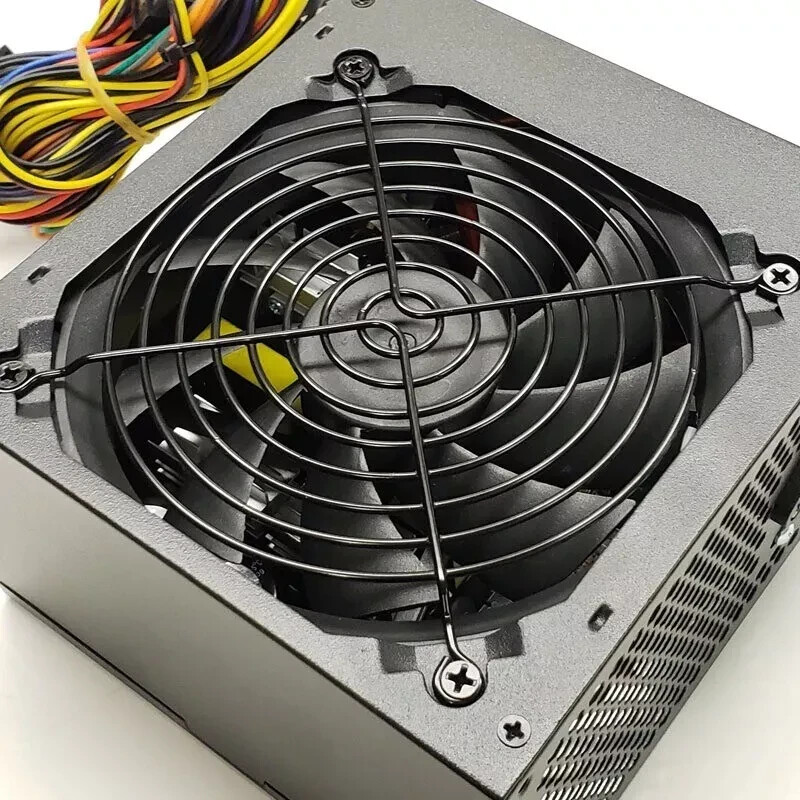 NEW-Power-Star 650W ATX Power Supply 12-cm Fan 20+4pin SATA 2x-4+4Pin 2x-6+2pin