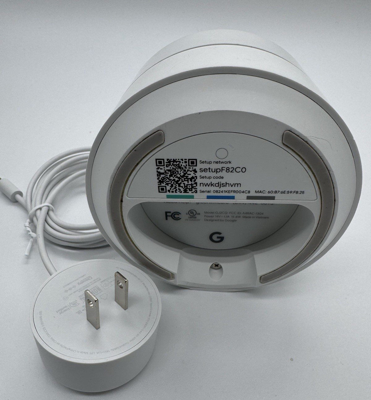 Google WiFi Mesh System Router & Extender Model: GJ2CQ – White (Single Unit)