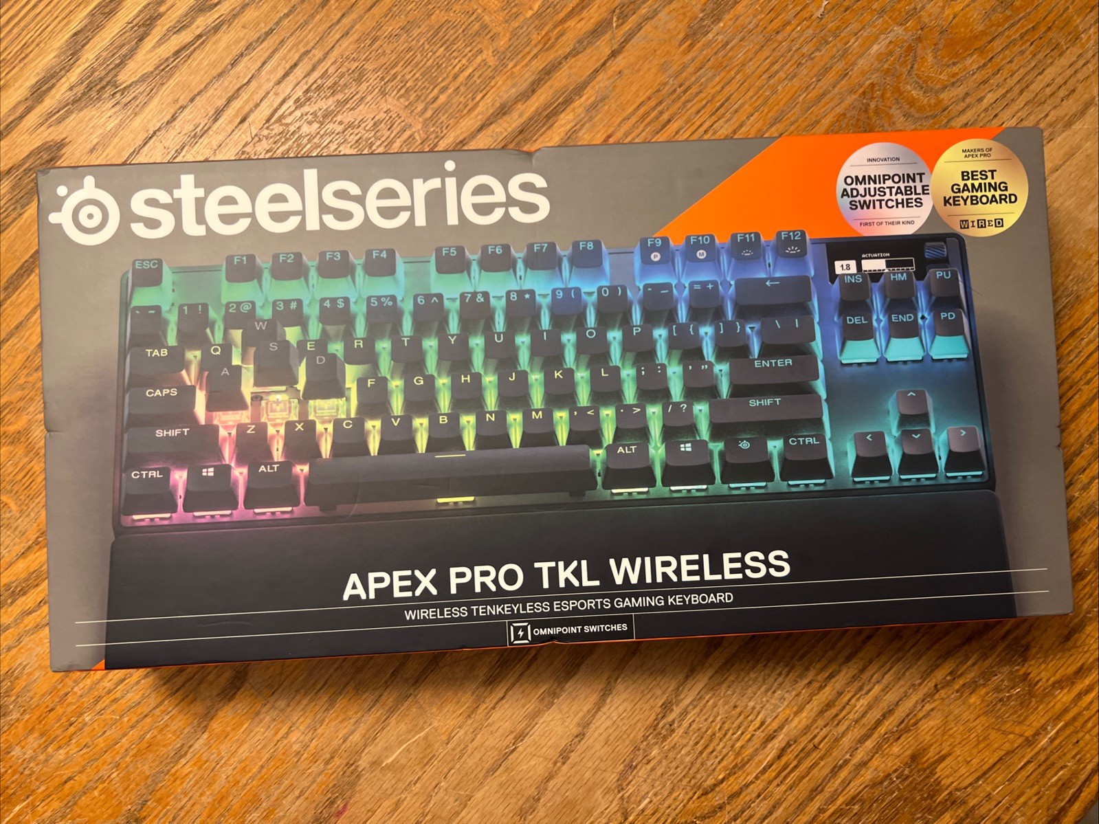 STEELSERIES APEX PRO TKL WIRELESS KEYBOARD BRAND NEW FACTORY SEALED
