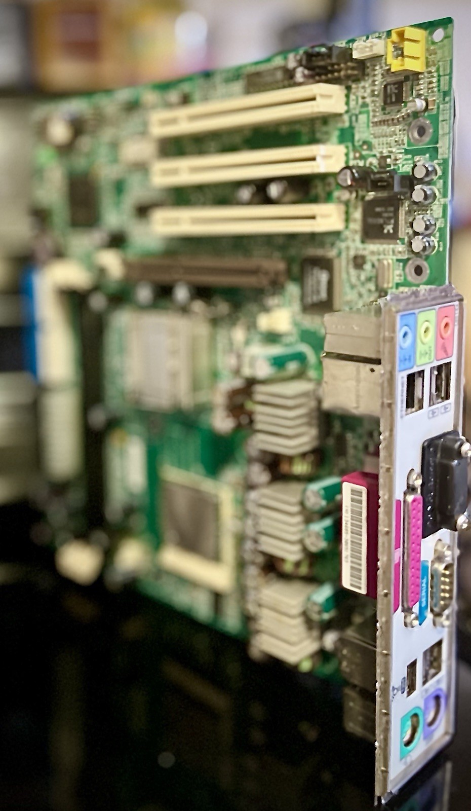 MS-6577 Vintage Motherboard Socket 478 + Intel P4 2.56Mhz + 2GB Ram HP 5187 3470