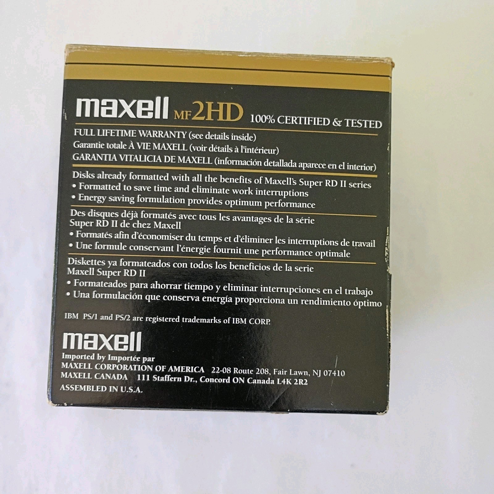 Maxell MF2HD 3.5 High Density Floppy Disk Lot of 30 New In Box