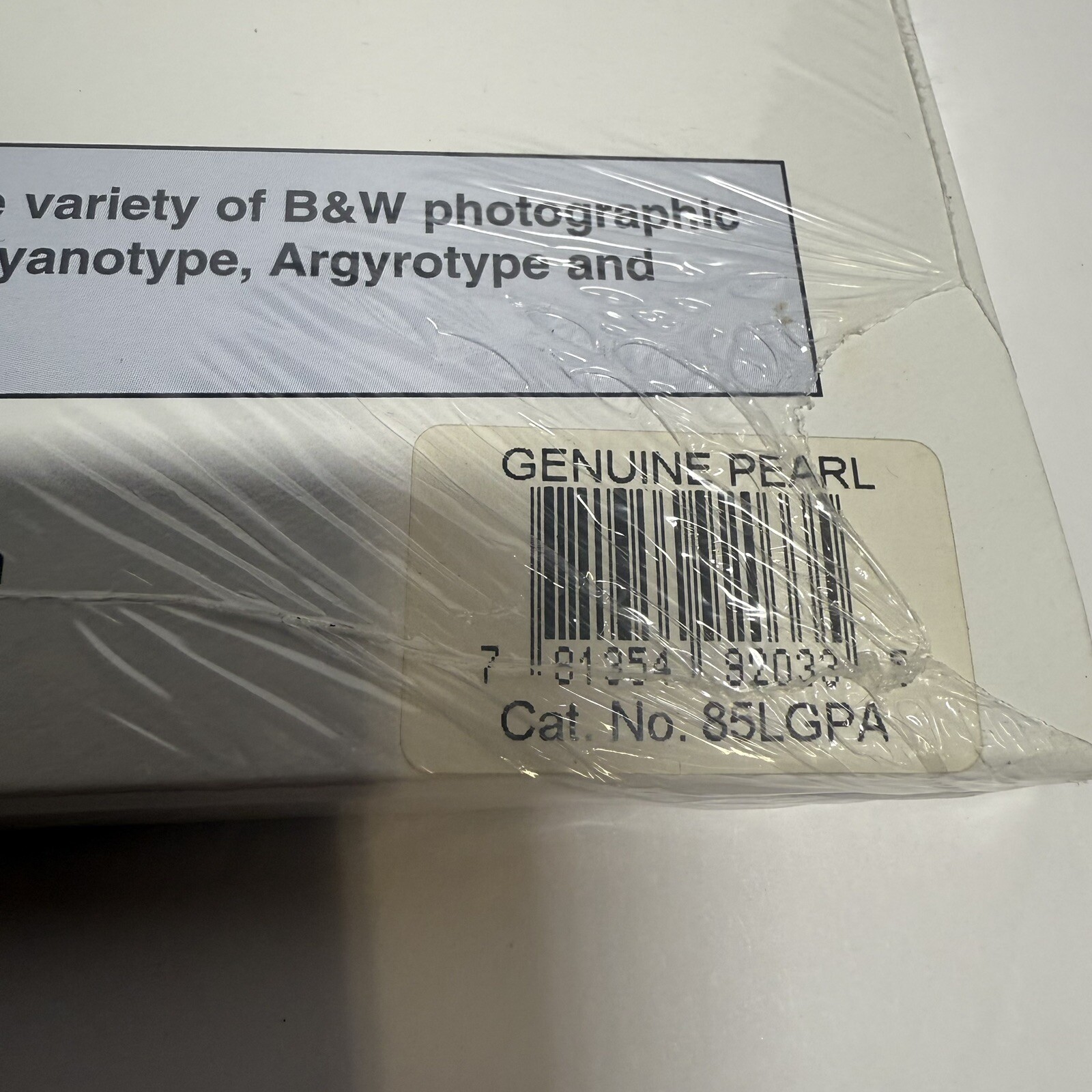 Lumijet Genuine Pearl 10 Mil 8.5” x 11” 20 Sheets 85LGPA
