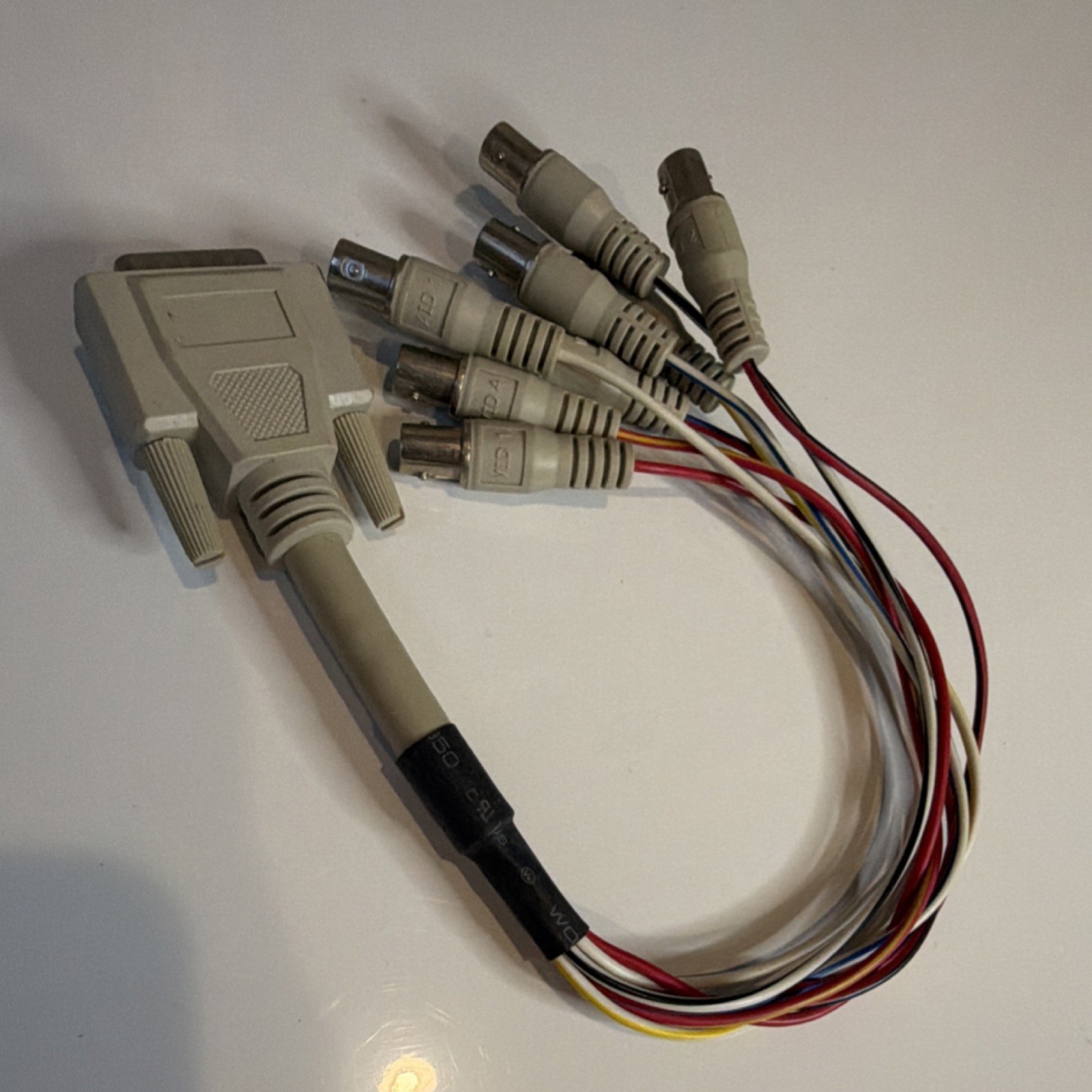 DB Male To 8 BNC Female CCTVSecurity Camera DVR Breakout Adapter Cable
