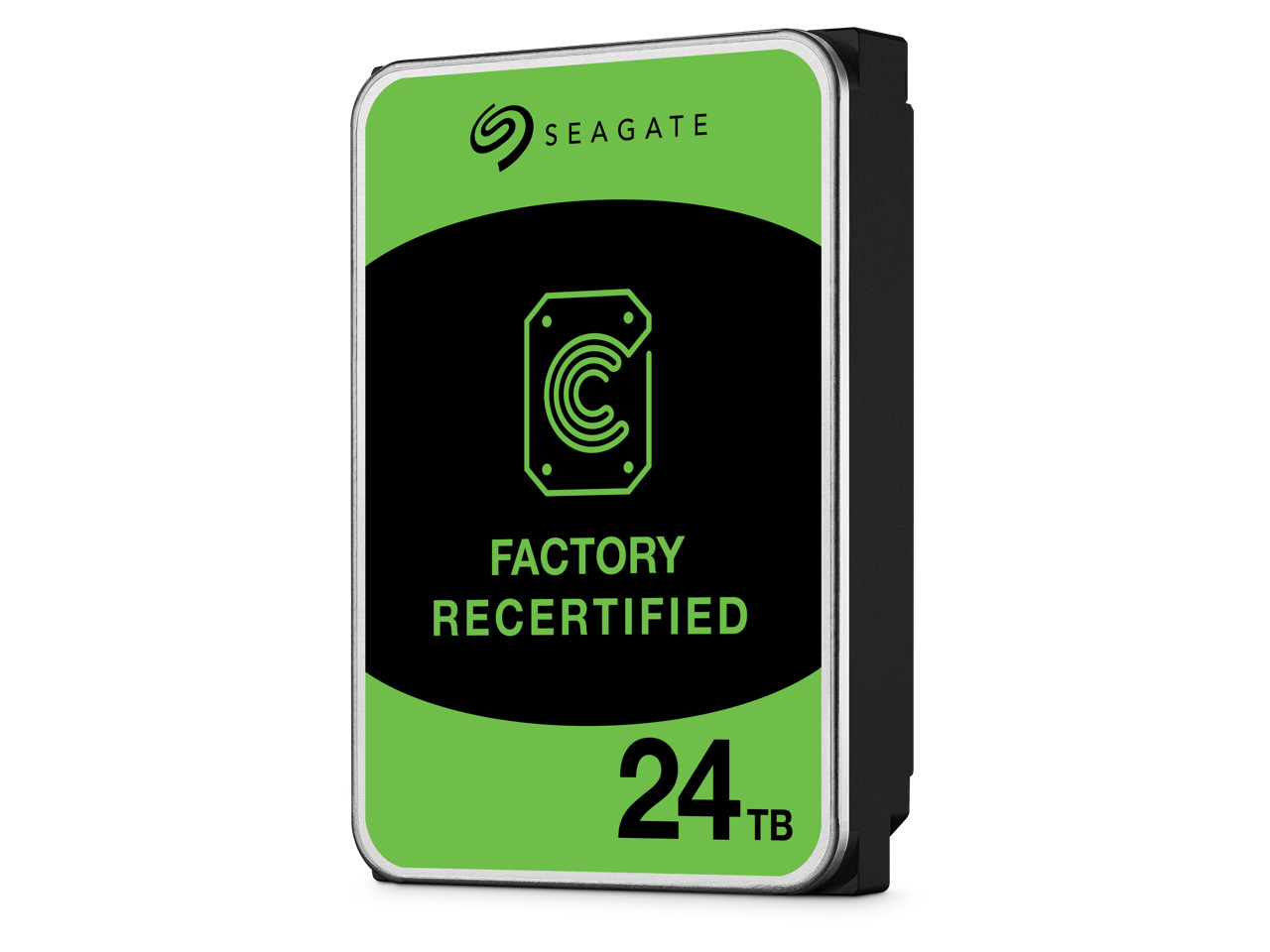 Seagate (Recertified) Exos X 24TB Internal Hard Drive HDD – 3.5 In CMR SATA 6Gb/