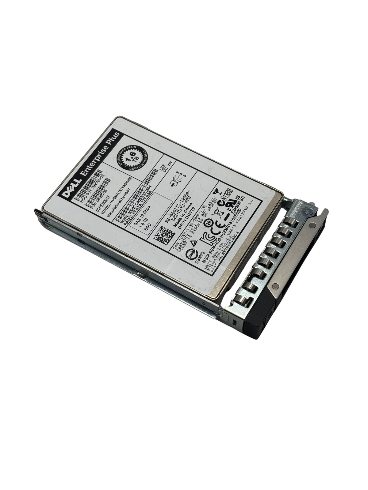 DGTT2 Dell 1.6TB SAS 12G RI 2.5 SSD HUSMR1616ASS200 0B32205″
