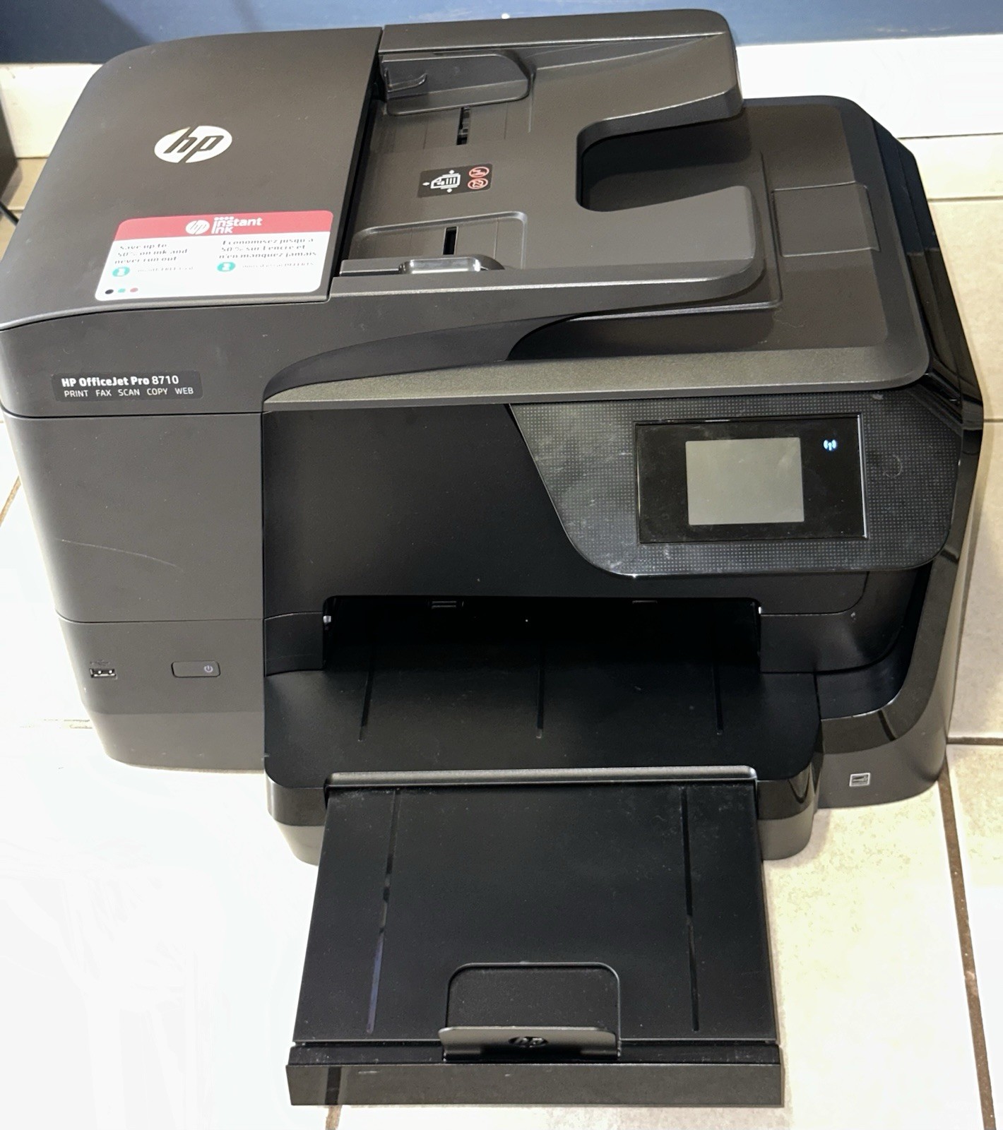 HP OfficeJet Pro 8710 All-in-One Wireless Printer Needs Ink