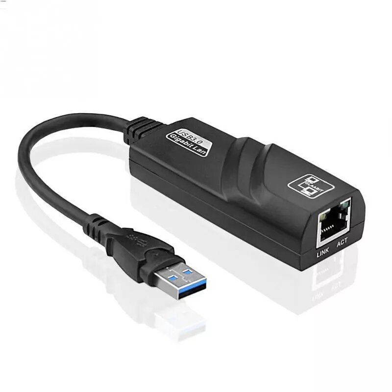 USB3.0 Gigabit Ethernet LAN RJ45 1000Mbps Network Adapter For Windows PC Mac Lot