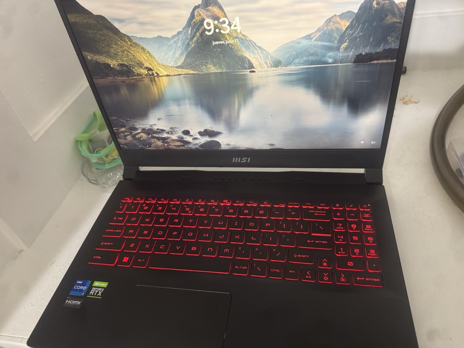 MSI Katana CF66 12 UDGaming Laptop 12th Gen Intel(R) Core(TM) i7-12650H 270GHz