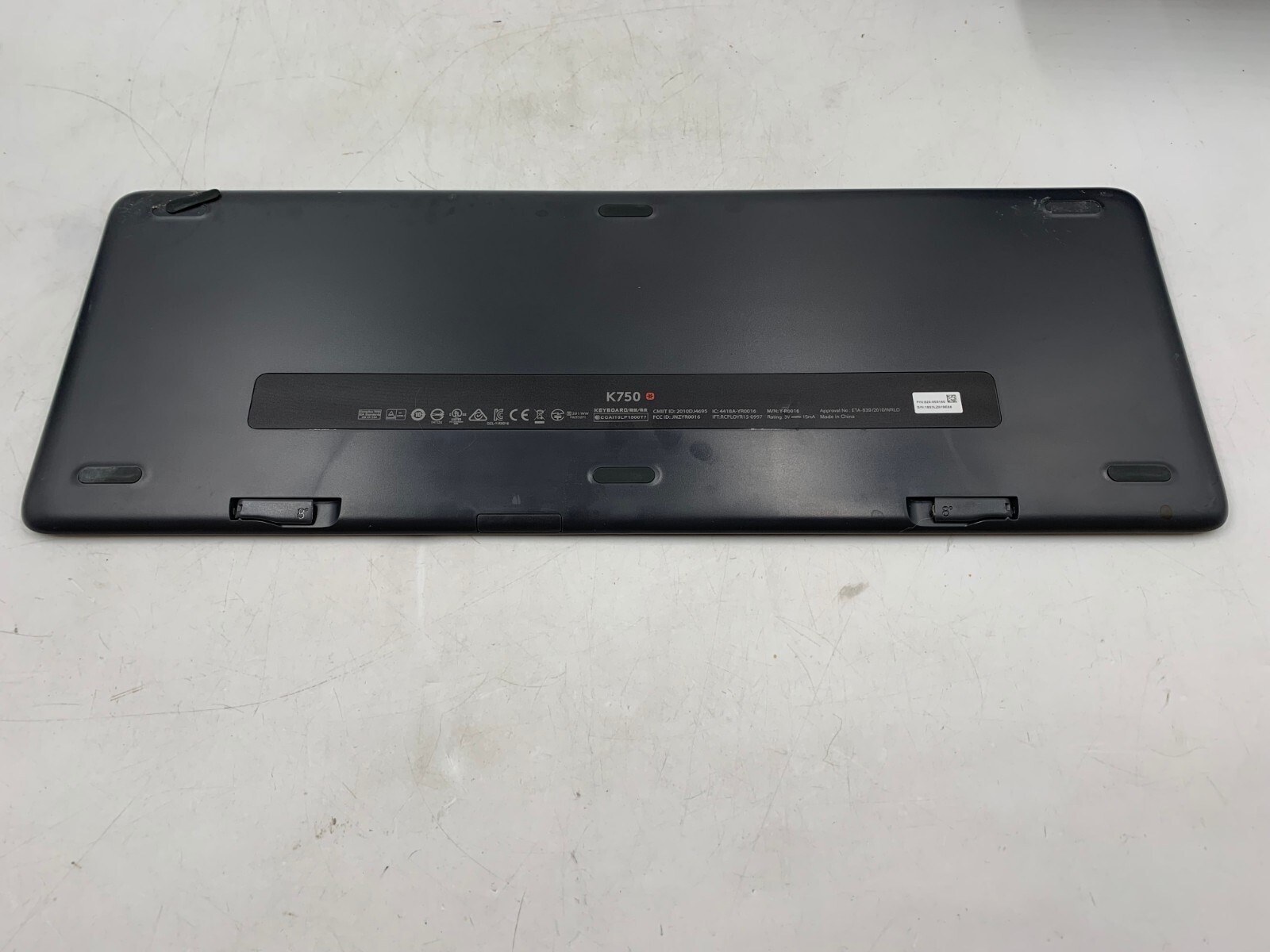 Logitech K750 Wireless Solar Keyboard -w/o Dongle – Black Free S/H