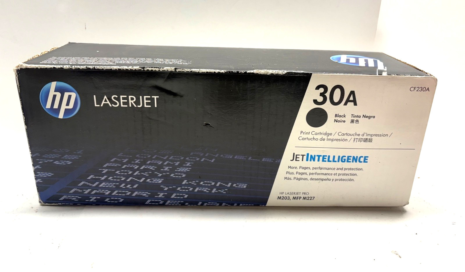HP LaserJet 30A CF230A Black Toner Cartridge Genuine OEM Sealed Box – Brand New!