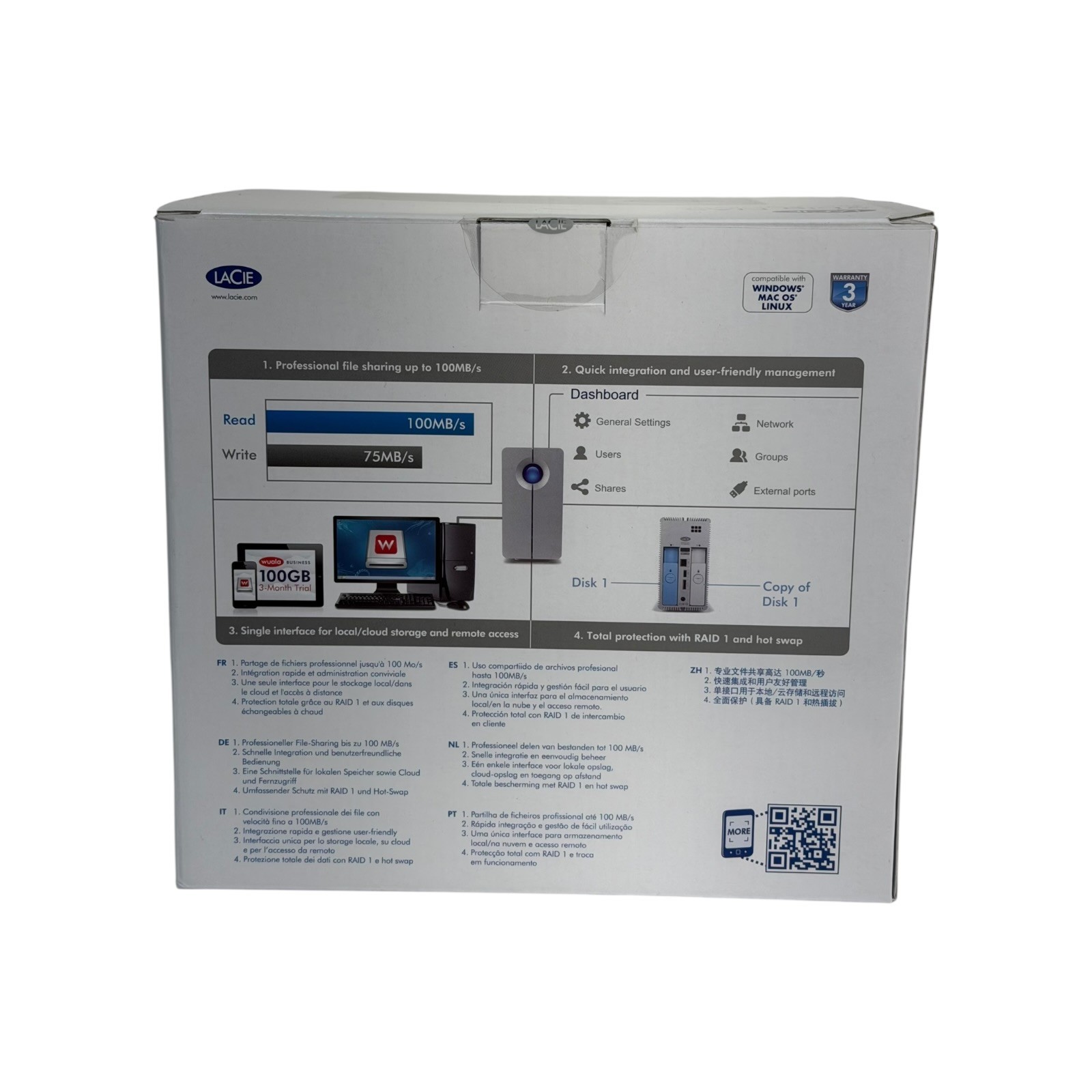 LaCie 4TB 2big NAS Server