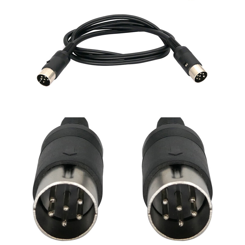 1Meter/3.28Ft Pin Din Cable Cord Wire Adapter For Commodore 64 Computer