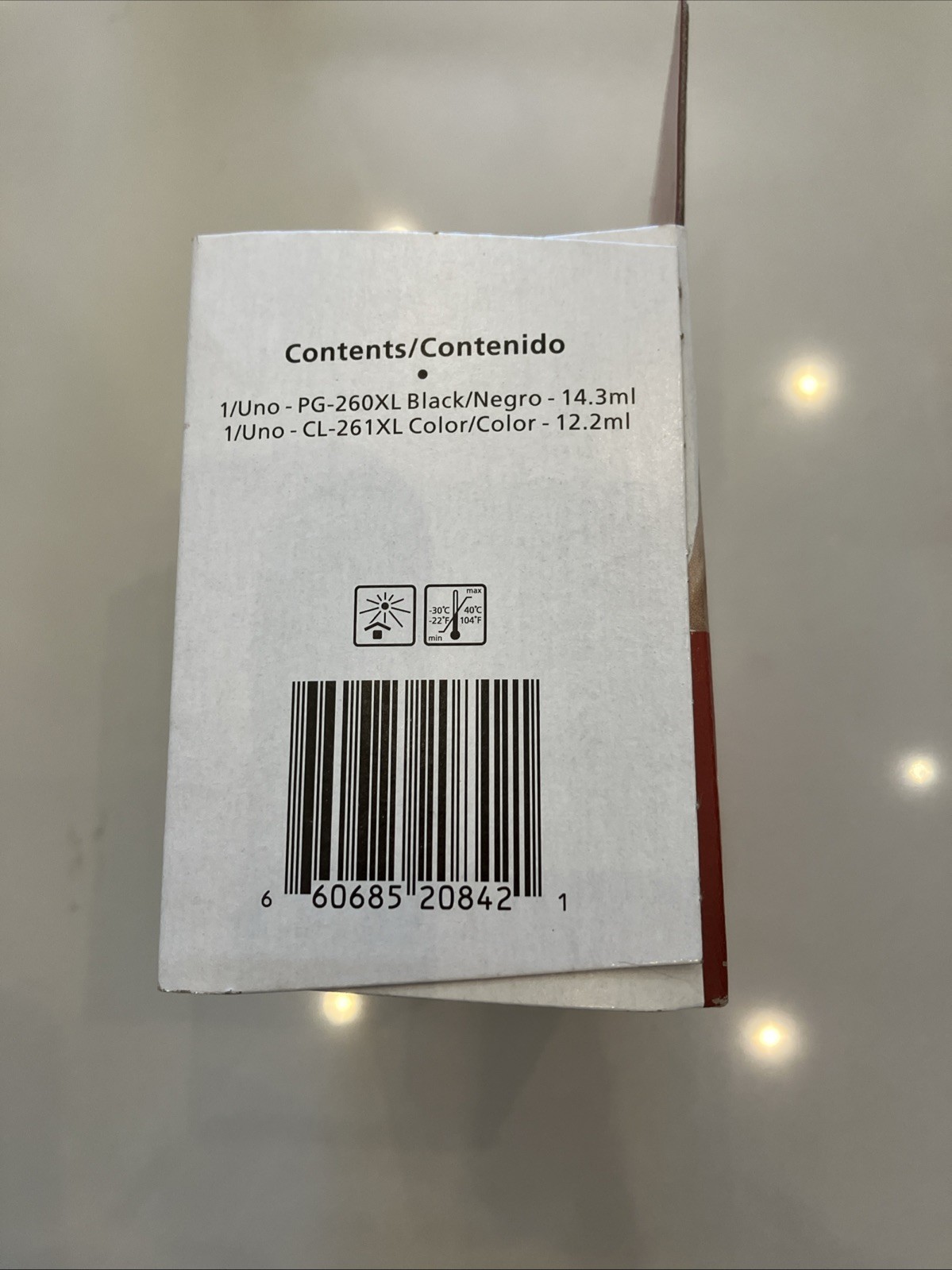 NEW Genuine Canon PG-260XL CL-261XL Ink Cartridge Black/Color Combo Value Pack