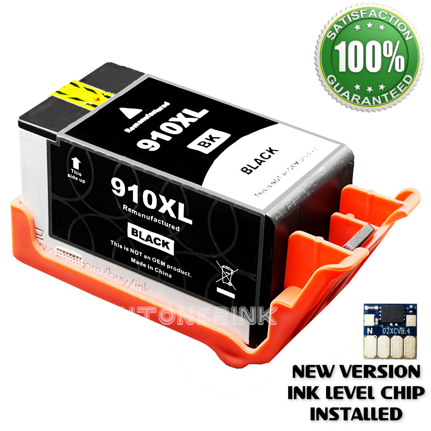 910XL Black Ink Cartridge for HP OfficeJet Pro 8020 8022 8025 8028 8030 8035