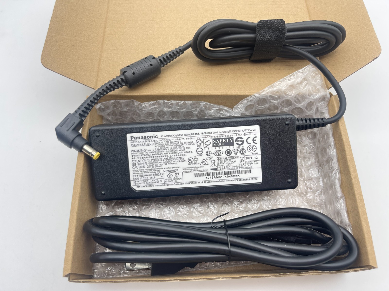 Original 110W CF-AA5713A M2 Charger for Panasonic Toughbook CF-31 CF-53 CF-52