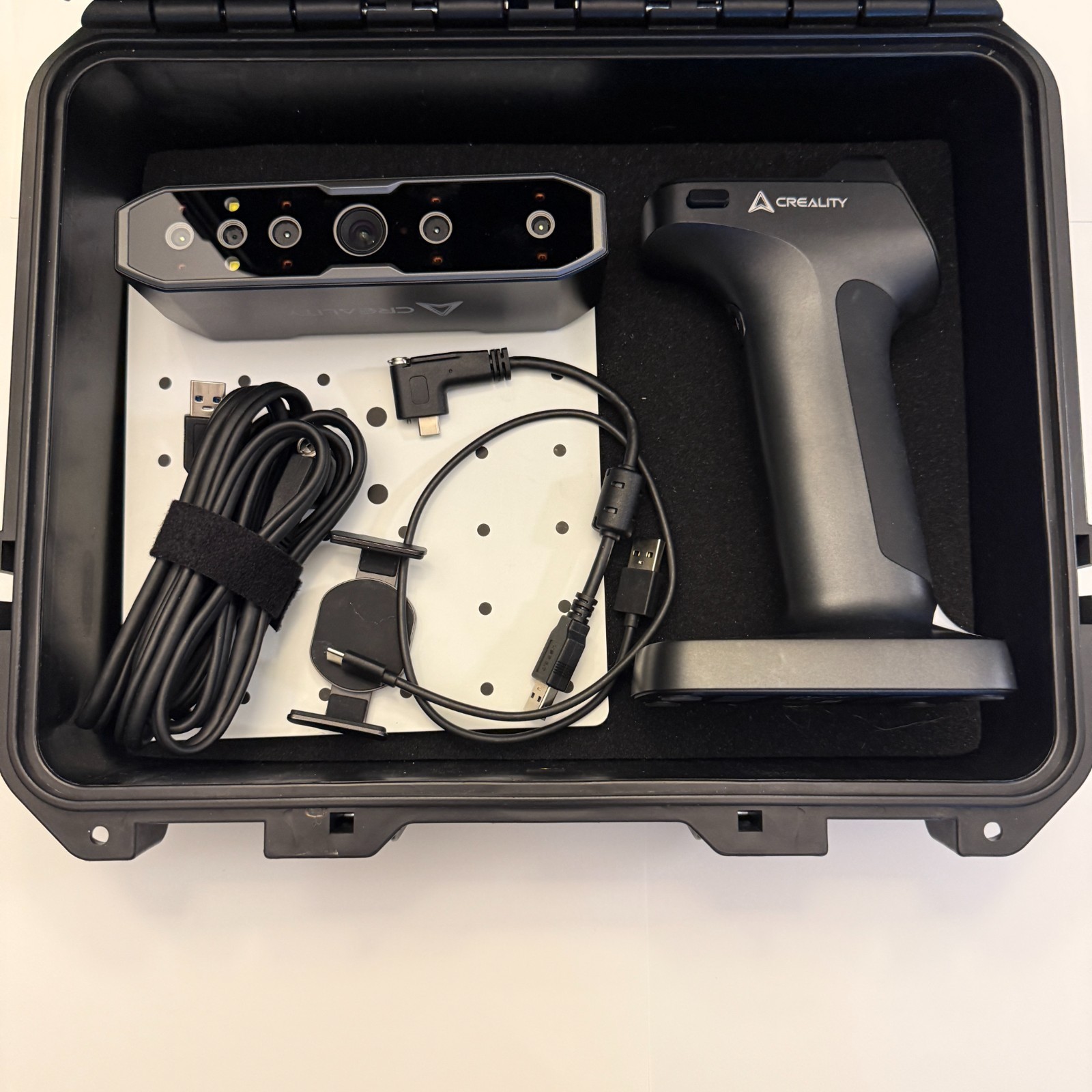 Creality CR-Scan Otter 3D Scanner w/ Scan Bridge Mint Cond Full Kit Hard Case