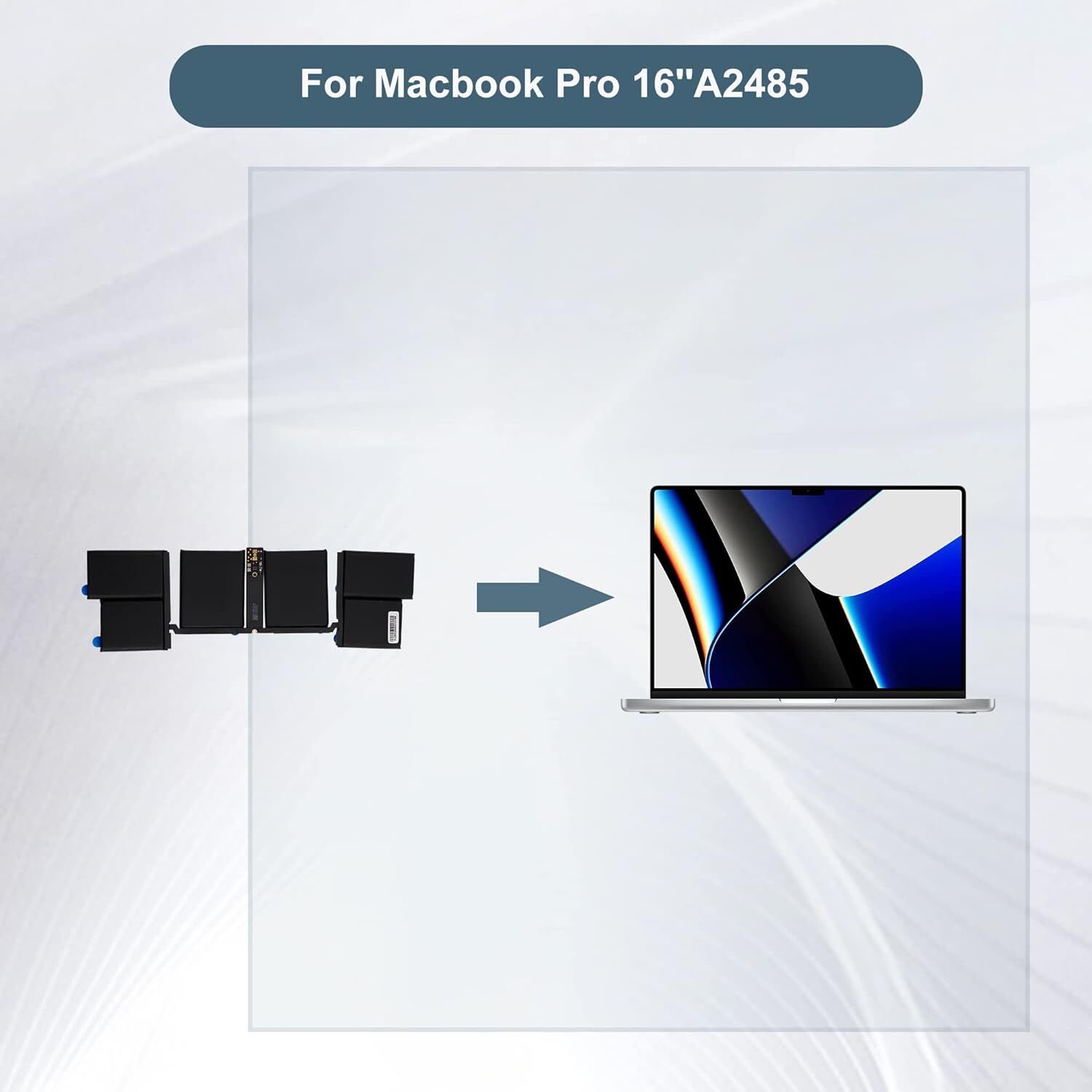 A2527 A2485 Battery for Apple MacBook Pro 16″ Late 2021 A2485 MK183LL/A EMC 3651