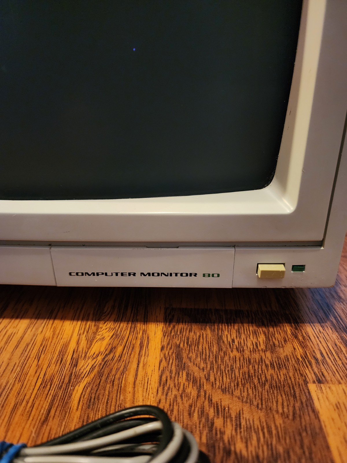 Vtg 1989 Magnavox N. A. P. 11.5″ Monochrome Computer Monitor 80 Model With A/V