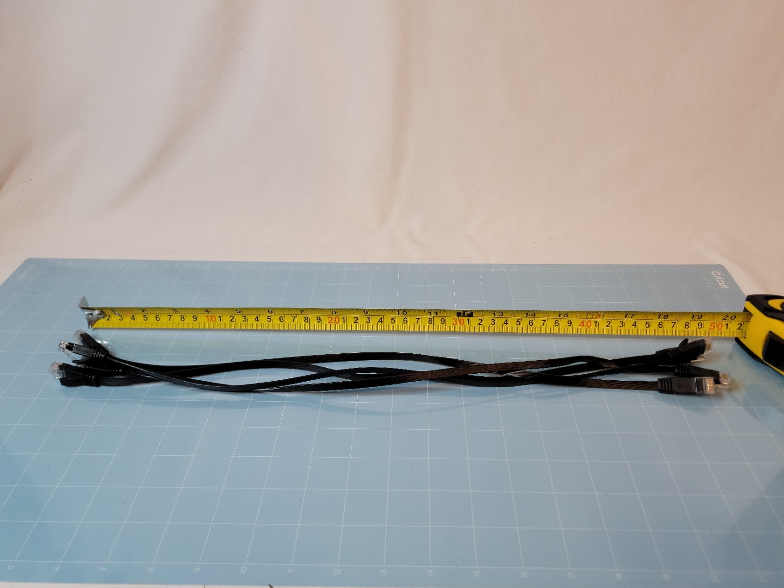 4 Pack Cat 6 Ethernet Cable Cat6 Patch Cables 19 Inches Wire By CableGeeker
