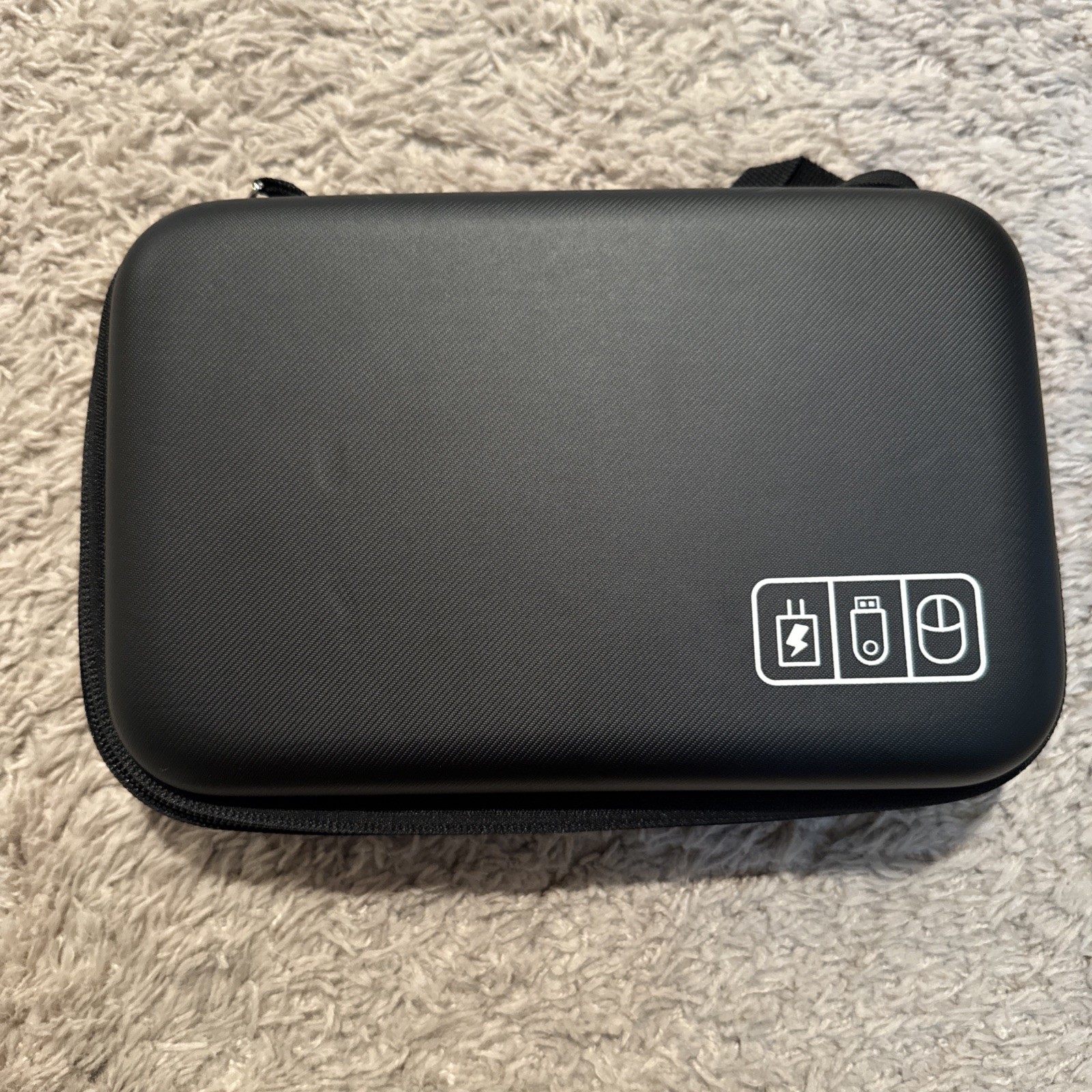 BAGSMART Electronics Organizer Travel Case, 10” x 6.5” x 2.75”