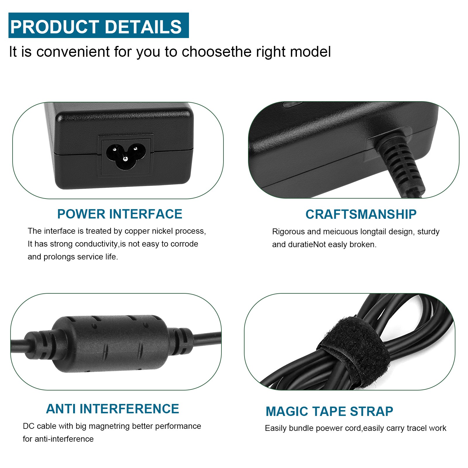 65W 45W AC Adapter Charger for Acer ES1-531 Gateway NE71B06u NE56R37u NE56R31u