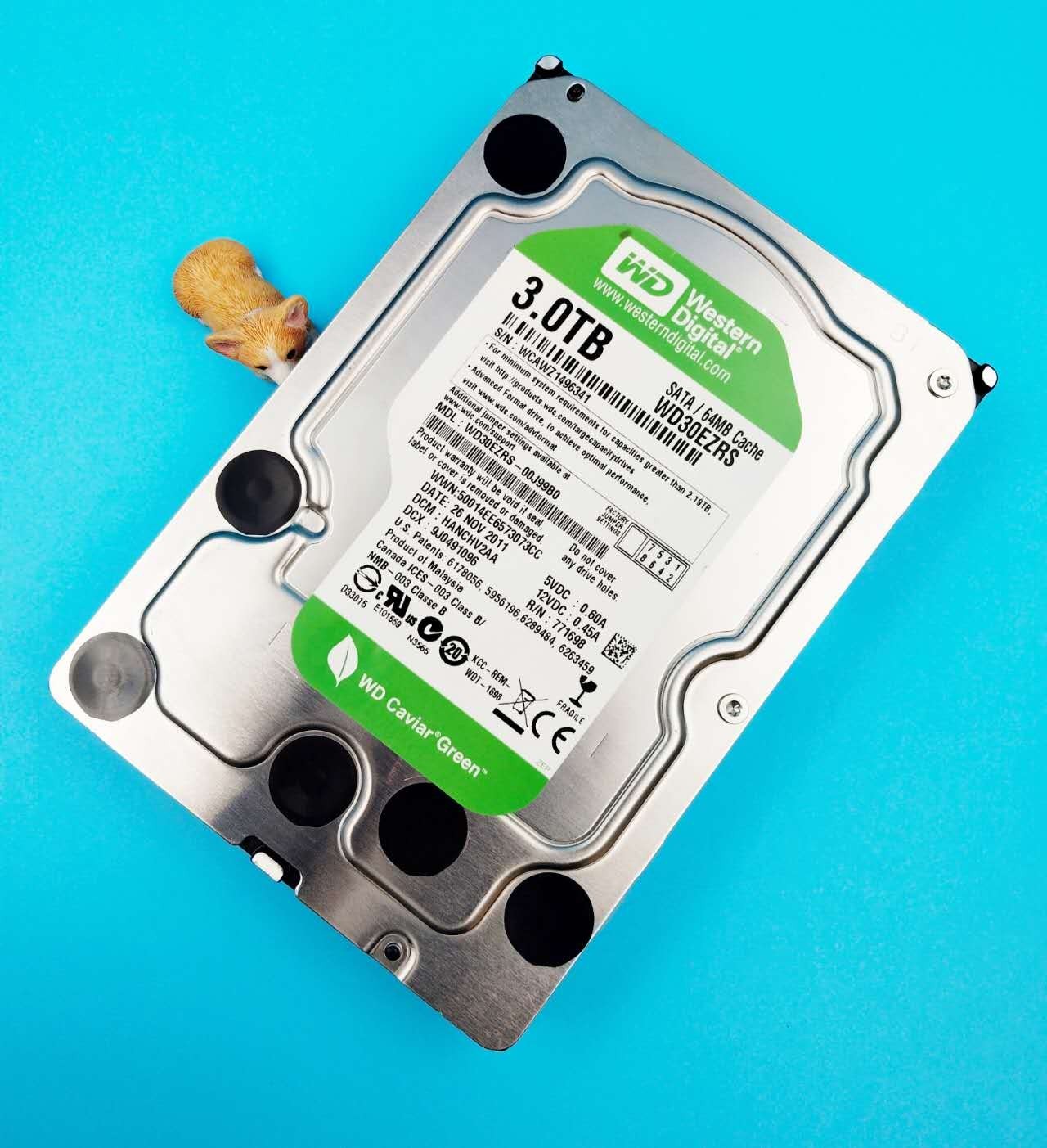WD30EZRS WESTERN DIGITAL CAVIAR GREEN 3TB 3.5″ SATA 64MB HARD DRIVE