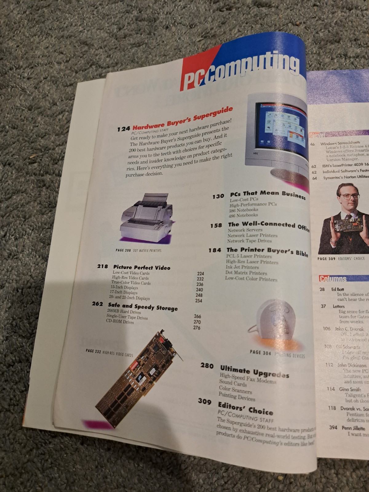 June 1993 PC Computing Magazine Best 200 Products Hardware Buyer’s Guide