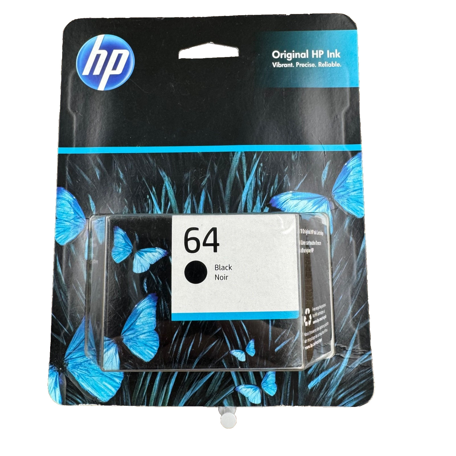 HP 64 Black Ink Cartridge – N9J90AN NEW Sealed EXP Jan 2026 Genuine