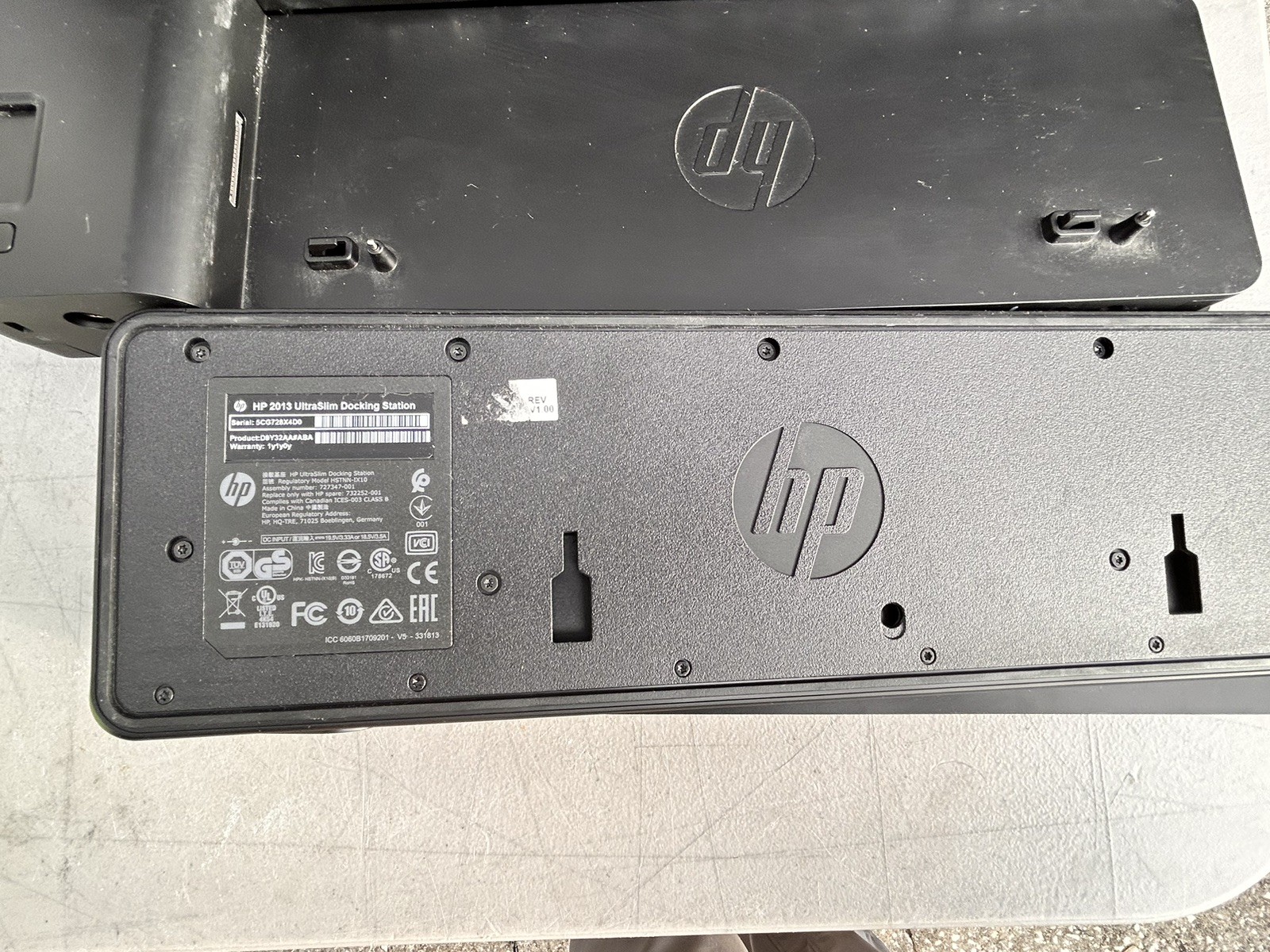 Lot Of 10 HP Ultraslim Dock 2013 US Docking Station D9y32aa#Abu.