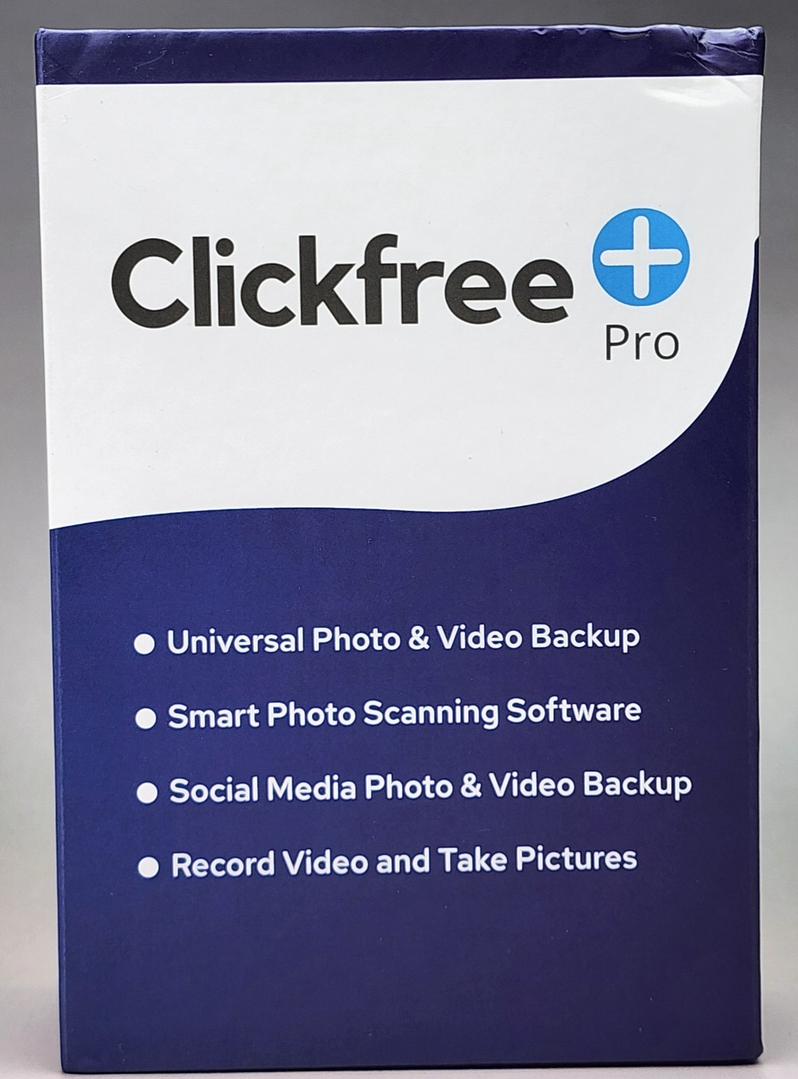 ClickFree Pro 256GB Deep Purple Photo Video Saver Android iOS Open Box CF002