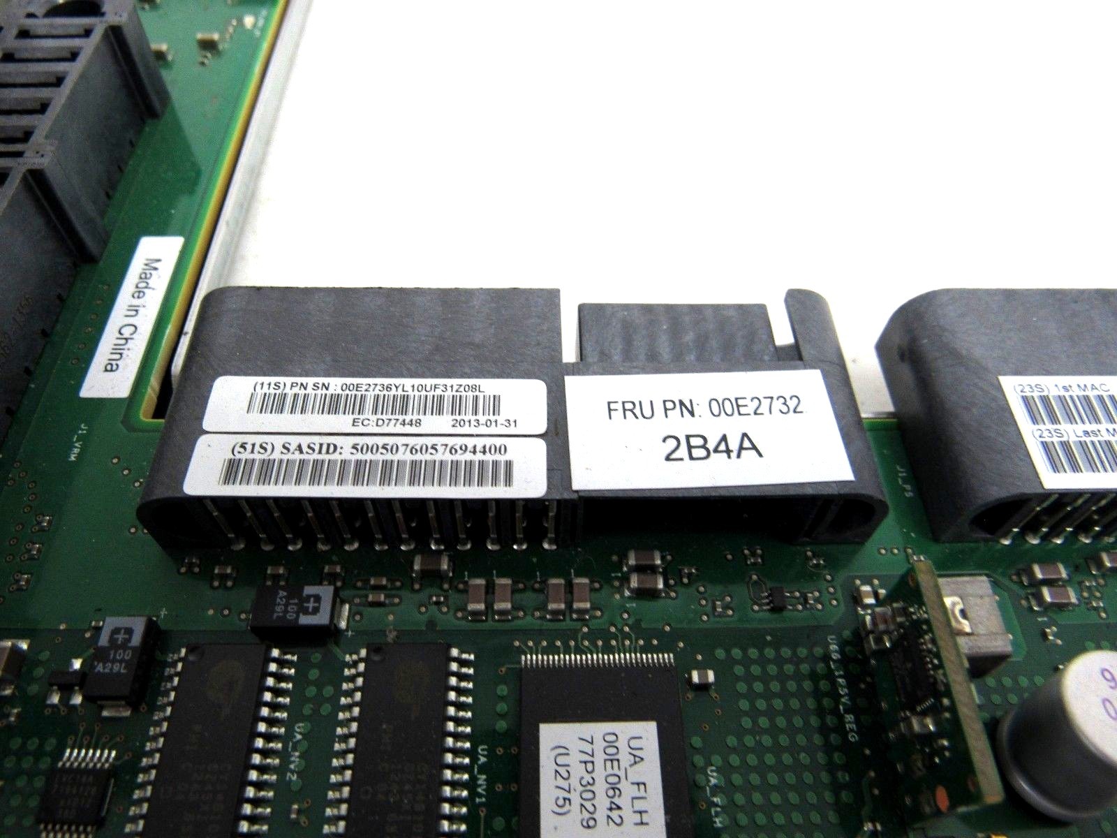 IBM 00E2732 2B4A 8205-E6C Power 740 w/CPU Sinks Pwr7 8 Core 3.55GHz 52Y9664 66-2