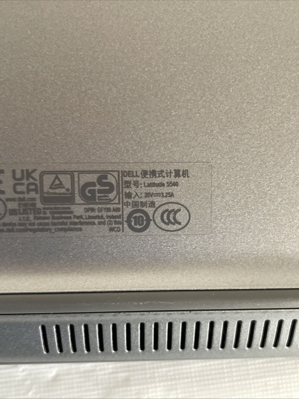 Dell Latitude 5540 15.6” | Core i5-1345U 4.7 GHz | 16GB RAM | No OS No SSD