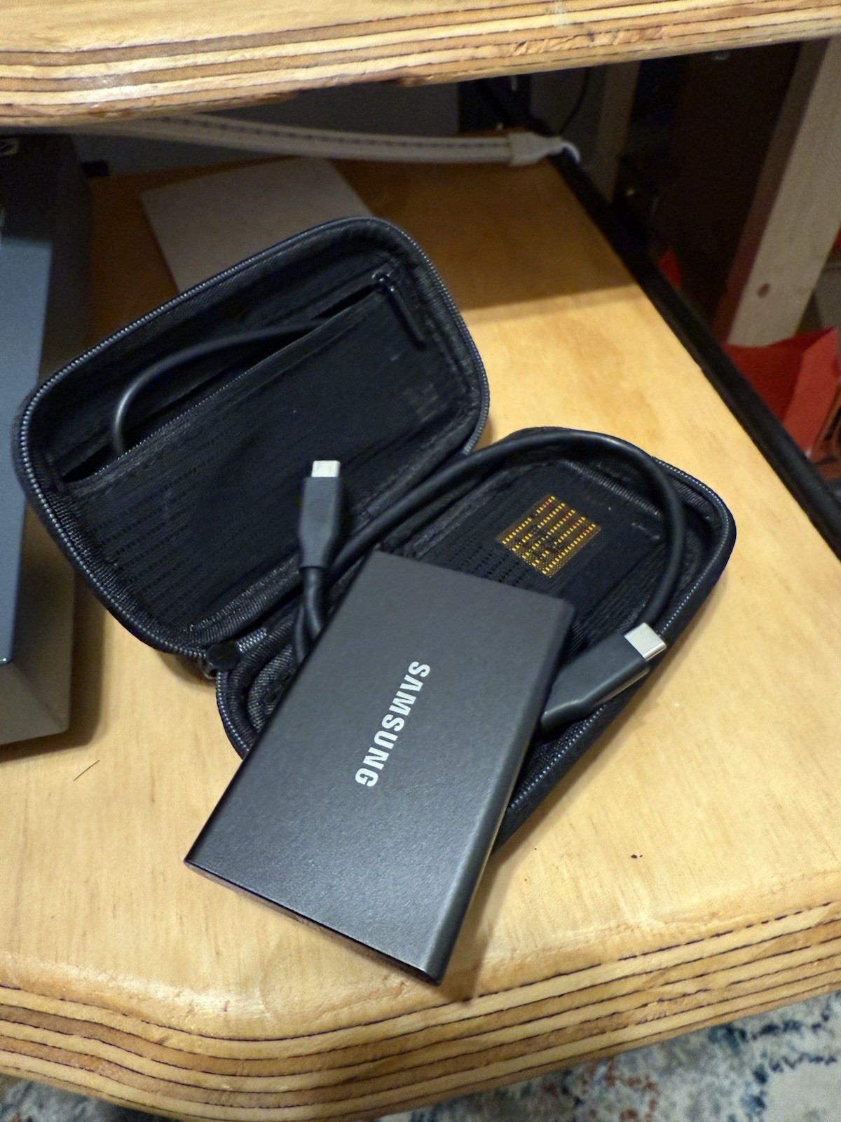 Samsung T7 2TB USB 3.2 Portable Solid State Drive – Titan Grey
