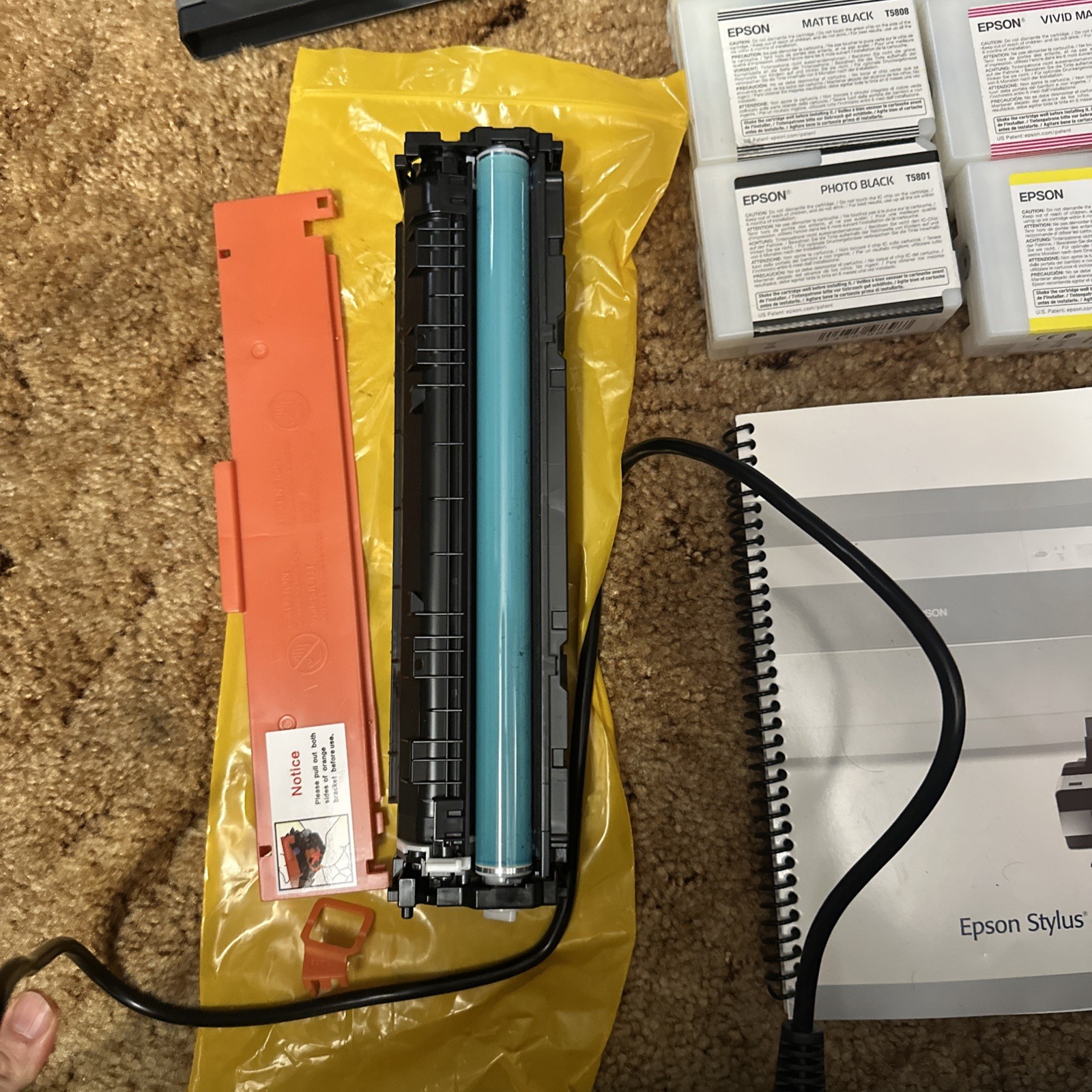 Epson Stylus PRO 3800 Professional K3 Ultrachrome Printer With Extras