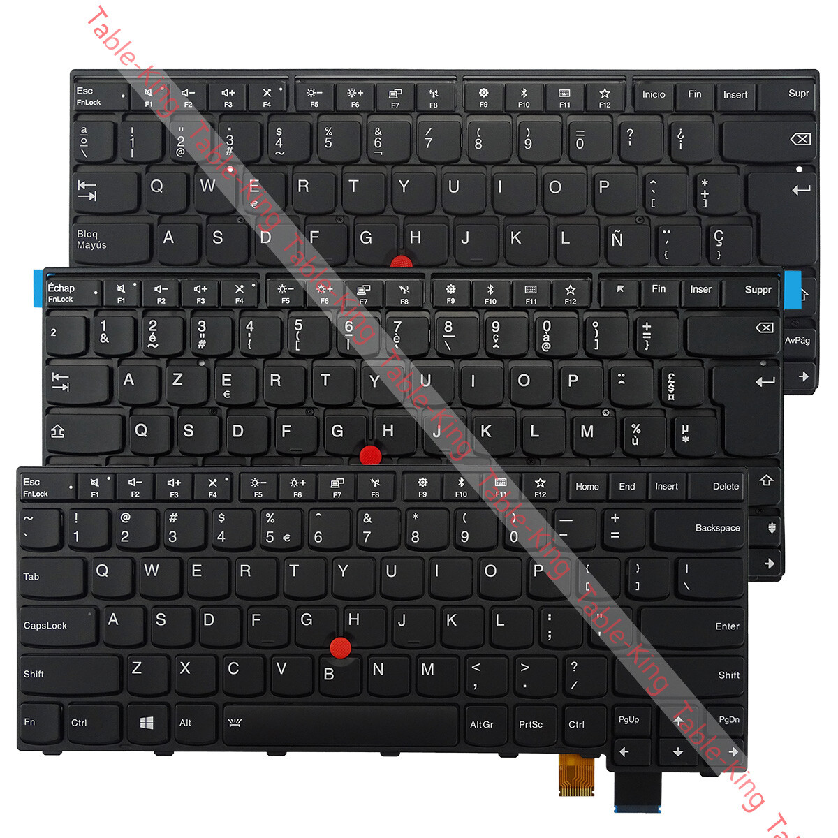 US UK Spanish French Swiss Hungarian Backlit Keyboard for Lenovo Thinkpad T470S