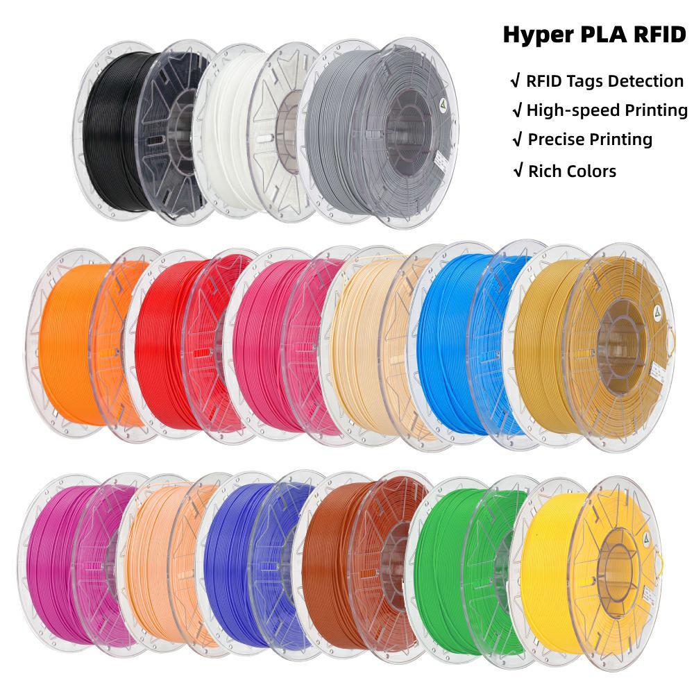Creality Hyper PLA/PETG/RFID PLA/Soleyin/Silk/ABS/ASA 3D Filament 1KG 1.75mm