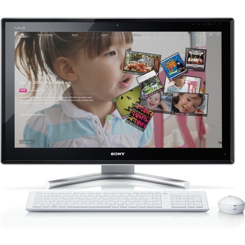 Sony VAIO PC White All-in-One 2.2ghz i7 3D Touch 1080p Blu-Ray 3TB HDD 8GB RAM