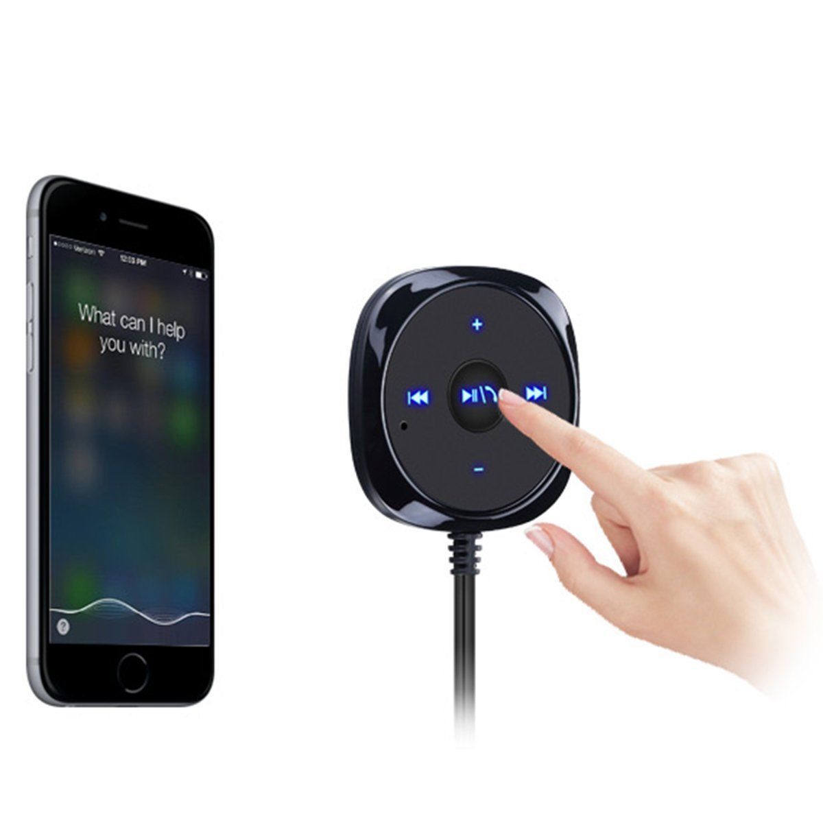 3.5mm Jack Car Aux Wireless Bluetooth Receiver Adapter Car Speaker System Phone