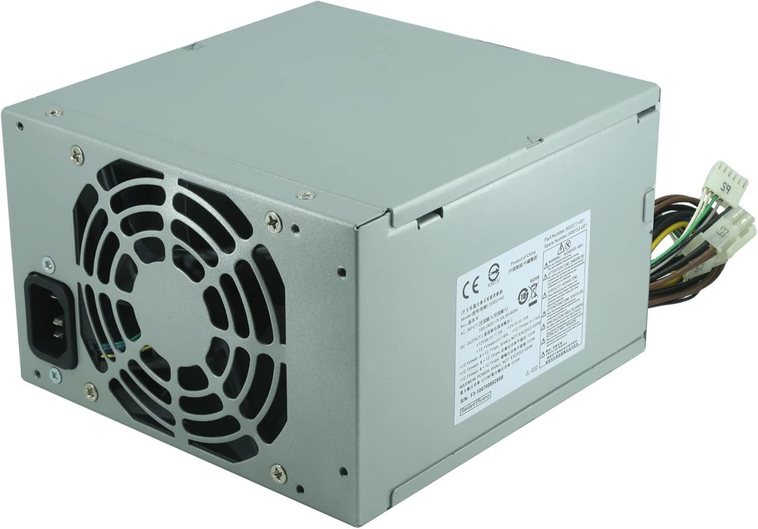 503377-001 320W Power Supply Fit HP MT 6000 6200 6300 8000 D10-320P2A 613764-001