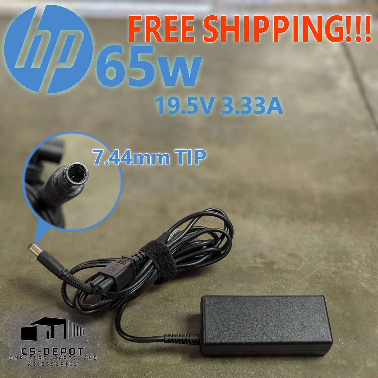 Genuine HP 65W AC Adapter EliteDesk Desktop Mini 705 800 G2 G3 G4 Power Supply