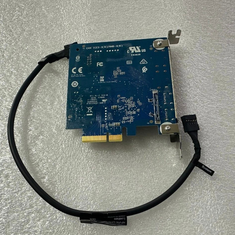 For HP z4g4 z6g4 z8g4 Z4G5 Z6G5 Z8G5 Workstation Thunderbolt 3 Expansion Card