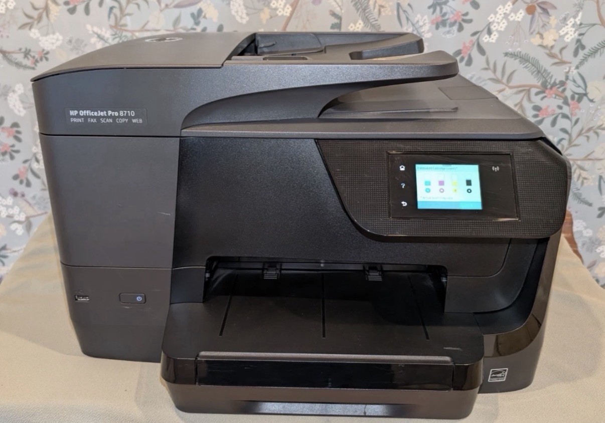 HP OfficeJet Pro 8710 All-in-One Color Inkjet Printer, Excellent Condition!