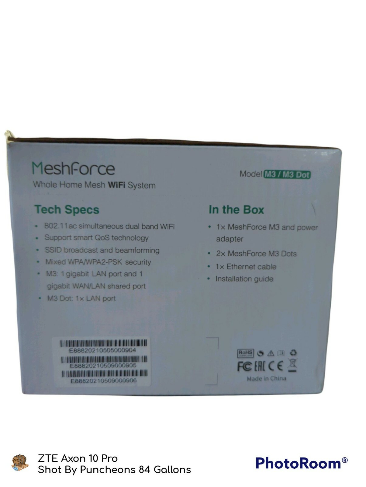 MeshForce Dual Band WiFi System M3 Suite Router Replacement