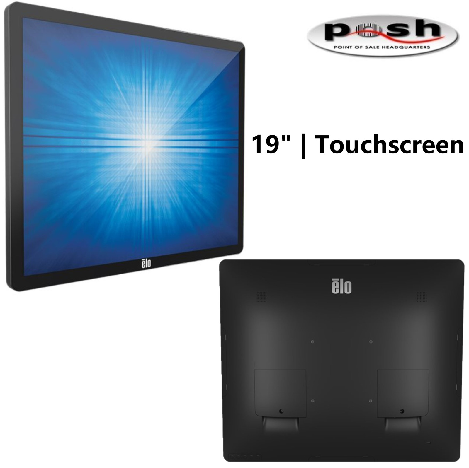 NEW – Elo ET1902L-2UWA-0W-MTBLPF-NS-2DB-RBUR (E867363) 19″ PCAP Touch Display