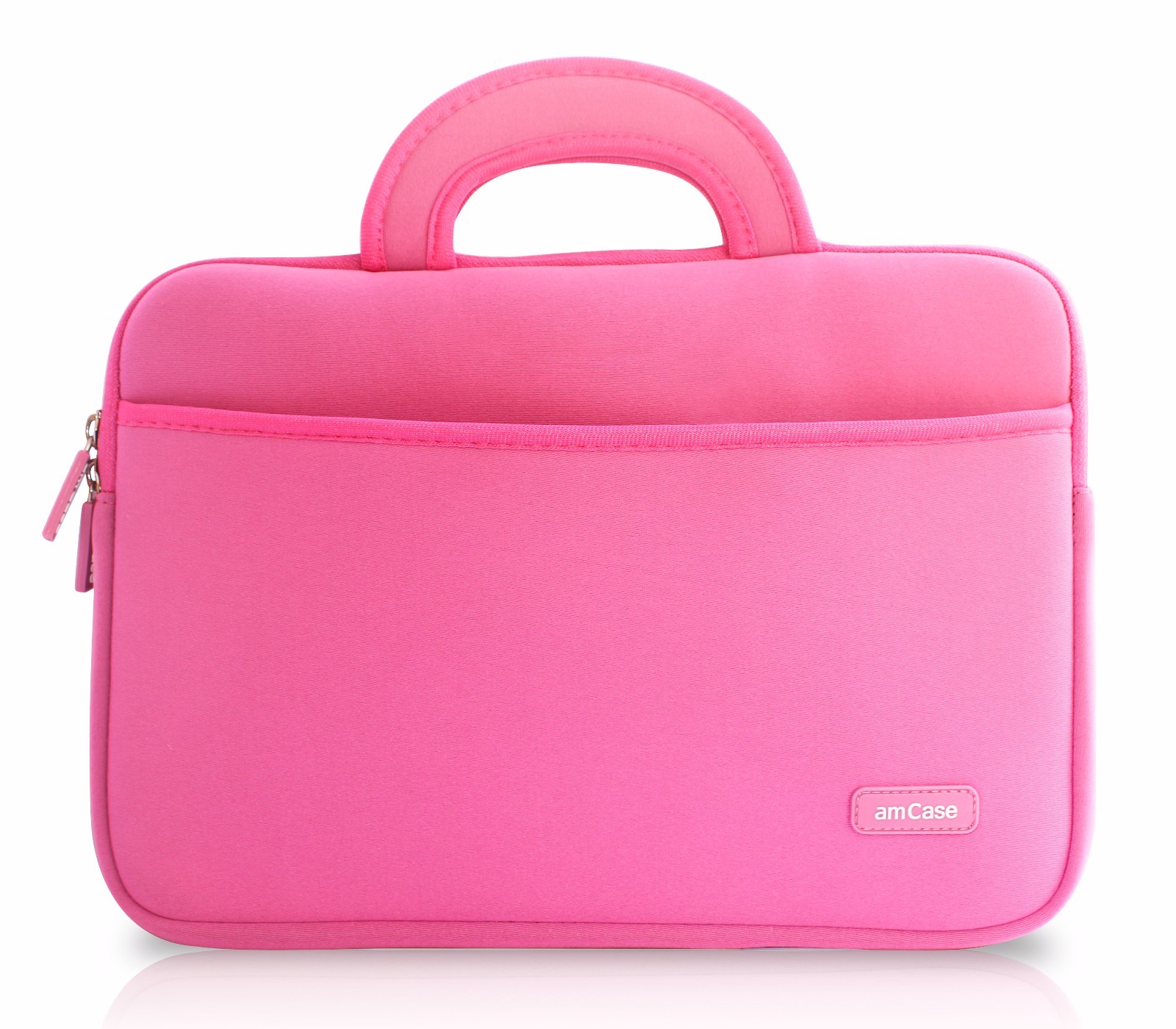 amCase Chromebook Case (13.3″) Protective Neoprene Laptop Sleeve/Bag (Pink)