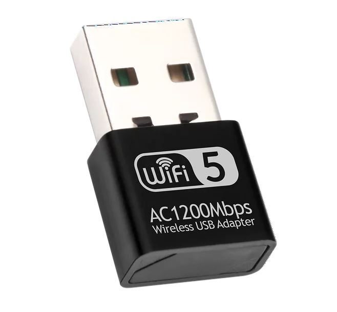 Wireless Lan USB PC WiFi Adapter Network 802.11AC 1200Mbps Dual Band 2.4G / 5G