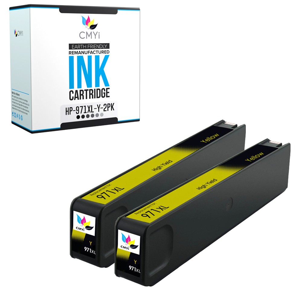 Black Color Ink Cartridges Lot for HP 970XL 971XL for OfficeJet Pro